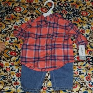 Plaid & Jean's Outfit